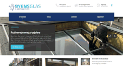 Desktop Screenshot of byens-glas.dk